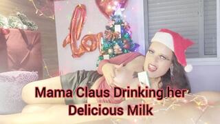 Mama Claus Drinking her Delicious Milk - SFL099