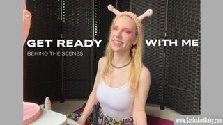 BTS with Sasha - GRWM SFW Makeup Tutorial