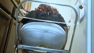 mind fuck - Goddess MXDominion uses Ass and Soles to make Delicious Meal for slave 1080