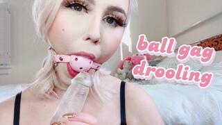 Blossom Bratt Gagged and Drooling