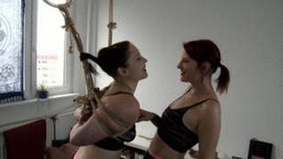 Super Hot Suspension Bondage With LINKED!