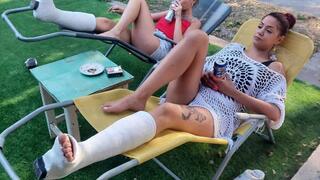 Two slwc in the holiday house