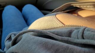 Can't resist Gorgeous Stepsister's Big Boobs and Tight Jeans