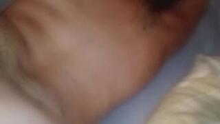 Wife stroking and fucking