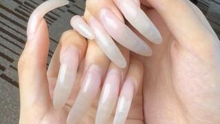 #143 - Close up natural nails show in different lighting