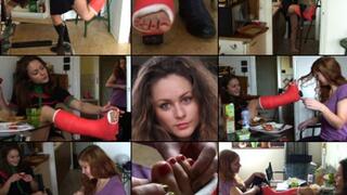 Zuzu Term SLWC Lunch and Foot Play