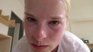 Lili Paddled Hard - FACE