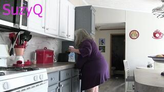 Granny's Long Saggy Tits