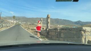 Snow Maiden public humiliation blowjob and fucking