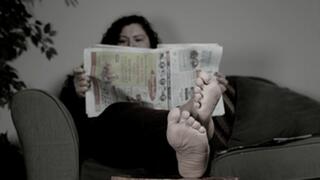 Blanca Reads Newspaper - Full Movie