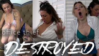 Office Thief Gets Destroyed