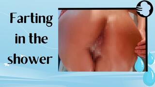 Farting in the shower