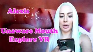 Alexis Unaware Uvula Fantasy VR Vore - 360 Inside Mouth Play[HD]