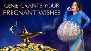 Genie Grants Your Pregnant Wishes - Rapid Pregnancy Inflation