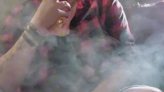 Smoking in natural sunlight compilation