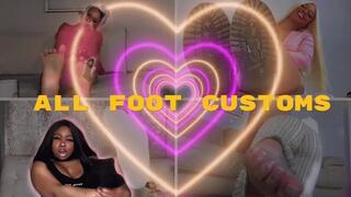Ebony Femdom Goddess Aspen Aires Compiles All Of Her Foot Worship Content Into ONE