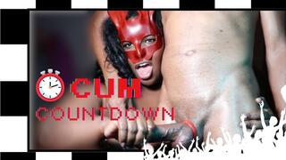 Sexy BBW Gives Milking Handjob to BBC