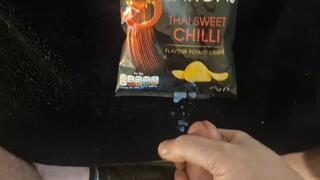 Cum on crisp