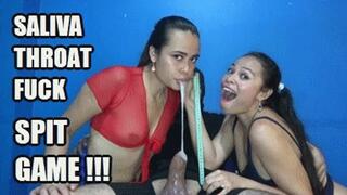 2 MODELS DEEP THROAT SPIT FETISH 241215HC2 SARAI + VIOLET THROATFUCKING UNBELIEVABLE LONG SALIVA WATERFALLS COMPETITION AND SLOPPY DEEPTHROAT + FREE SURPRISE SHOW (LOWDEF SD MP4 VERSION)