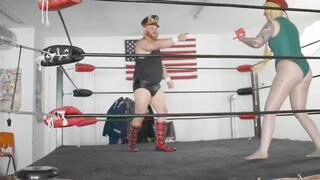 Best of Cammy Cosplay Ballbusting