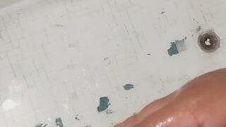 water pressure to my bellybutton and pussy