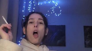 Late Night Smoking And A Couple Coughs