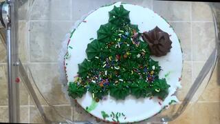 Food and object crush -  Goddess MXDominion Bubble Butt Destroys Cake 1080, Ass fetish, Crush, mindfuck