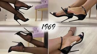 Feet Arches, High Heels Dangling, High Heels Dipping, Feet Arches in Shoes, Shoeplay, High Heels Dangling