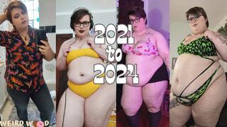 Wood's 2021 to 2024 Complete Weight Gain Journey - WMV