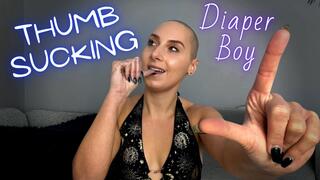 Thumb Sucking Diaper Boy (Humiliating JOI)