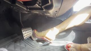 Warming Up My HOT RIDE Before The BIG Drive! (Footwell View)