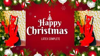 Merry Christmas in latex