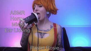 ASMR Horny Misty Ear Licking