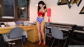 Nerdy Schoolgirl Transformed Into Full Grown Wonder Woman -Mov 1920x1080p