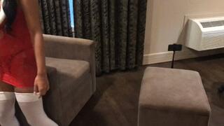 Smashing balls on Christmas C4S-31