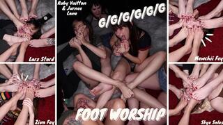 4K Ziva Fey - GGGGGG Foot Worship