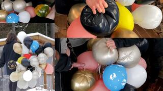 Helium Balloon Cleanup After Party Sex