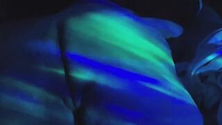 Ass shaking in the dark