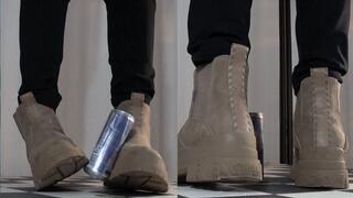 Did she even notice it when she crushed my penis under her boots? - Cam 2