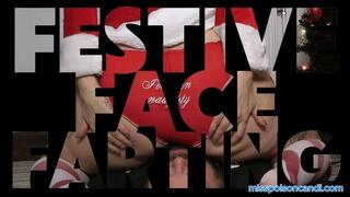 Festive Face-Farting