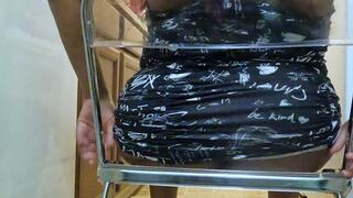 food and object crush - Goddess MXDominion Bubble Butt to Destroys Pancakes, femdom, crush, mind fuck 1080