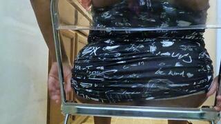 food and object crush - Goddess MXDominion Bubble Butt to Destroys Pancakes, femdom, crush, mind fuck 4k