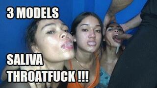 THREE MODELS DEEP THROAT SPIT FETISH 241224HC8 SARAI + JESSIE + VIOLET THROATFUCKING THREE THRILLING THROATS AND SLOPPY DEEPTHROAT + FREE SURPRISE SHOW (LOWDEF SD MP4 VERSION)
