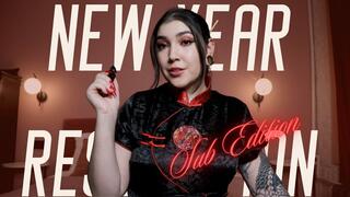 New Year Resolution Sub Edition by Devillish Goddess Ileana