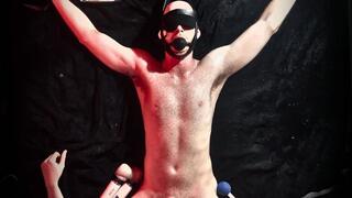 College Professor Sebastian Gets INTENSE Edging and DOUBLE Post Orgasm Punishment (Part 1)