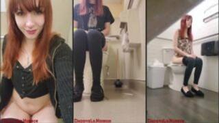 Public Bathroom Peeing Compilation