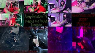 Double Anal Fisting ft Latex Mistress Patricia Maz Morbid