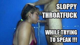 DEEP THROAT SPIT FETISH 240614HA5 KARIME THROATFUCKING TRYING TO SPEAK WHILE GETTING THROATFUCKED AND SLOPPY DEEPTHROAT + FREE SURPRISE SHOW (LOWDEF SD MP4 VERSION)