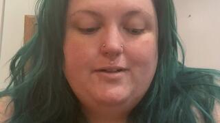 Nose dripping and blowing congested with the flu