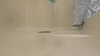 Giantess - Teenie Sneaks into Giantess MXDominion's Shower, POV, shrinking fetish, femdom 1080